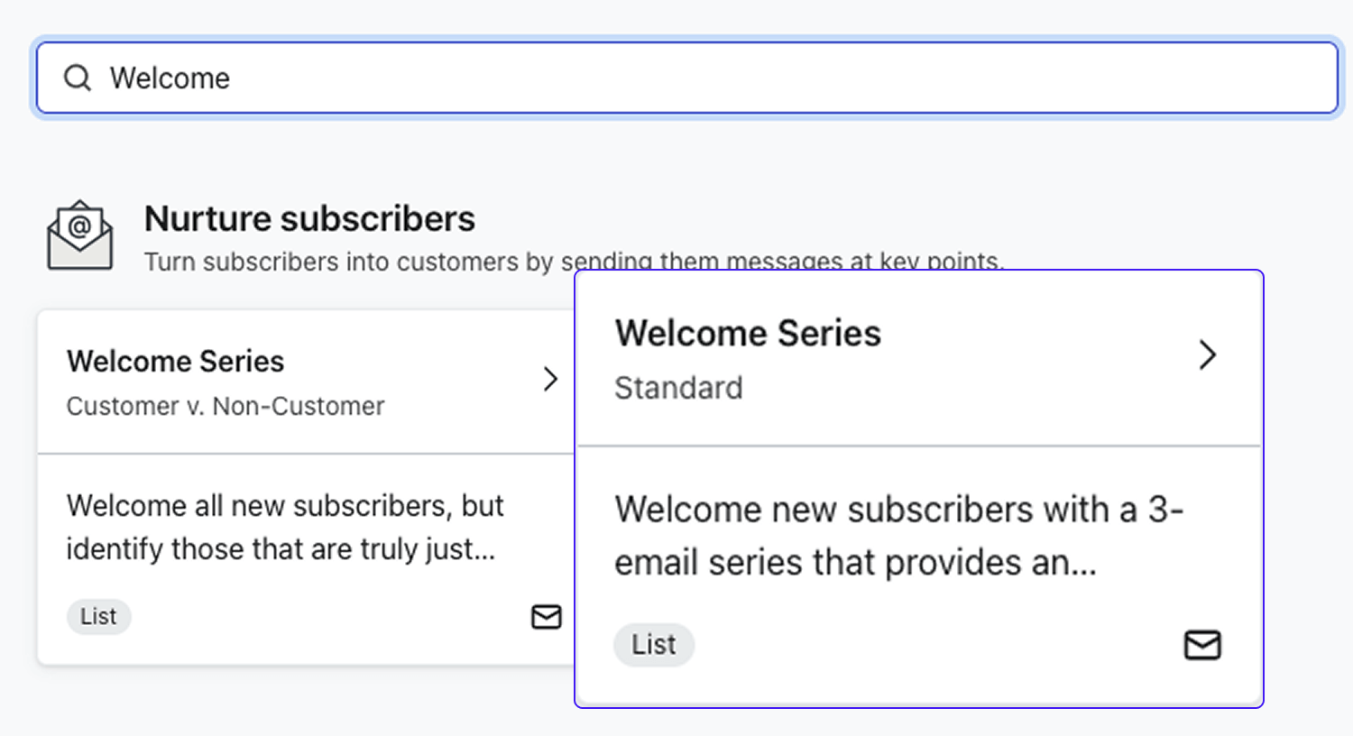 Klaviyo Welcome Series